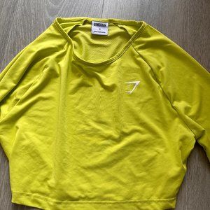 Gymshark crop top size S